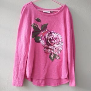 2 for $10 Place Girl's Pink Long Sleeve Shirt